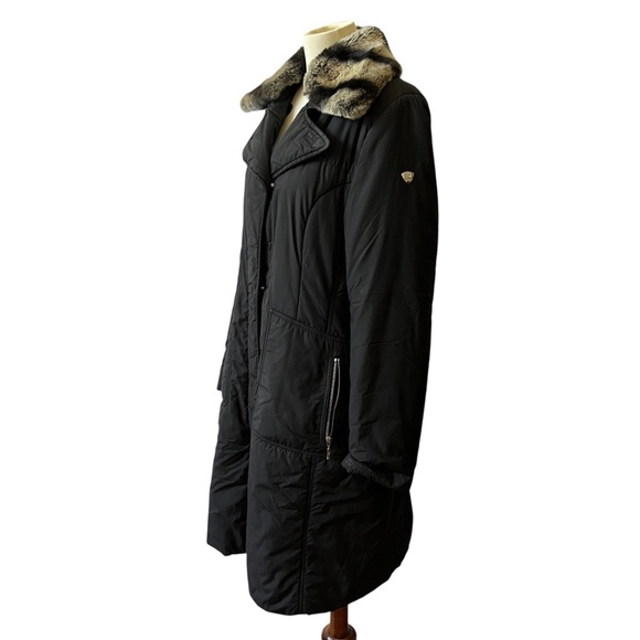 POST CARD COAT 12 WINTER SNOW ITALIAN GLAM LUXURY SKI RESORT VACATION PARKA CHIC - Picture 4 of 12